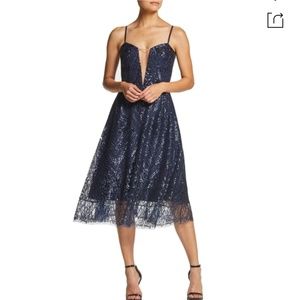 Navy Dress the Population Dress size M